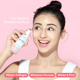 Etude Moistfull Collagen Essence liquid texture delivers lightweight, fast-absorbing moisture.
