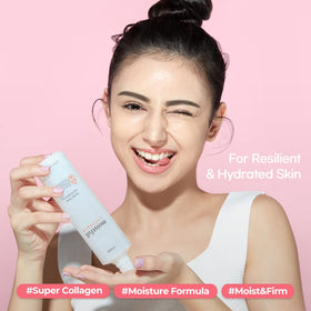 ETUDE Moistfull Toner packaging on shelf highlighting premium care