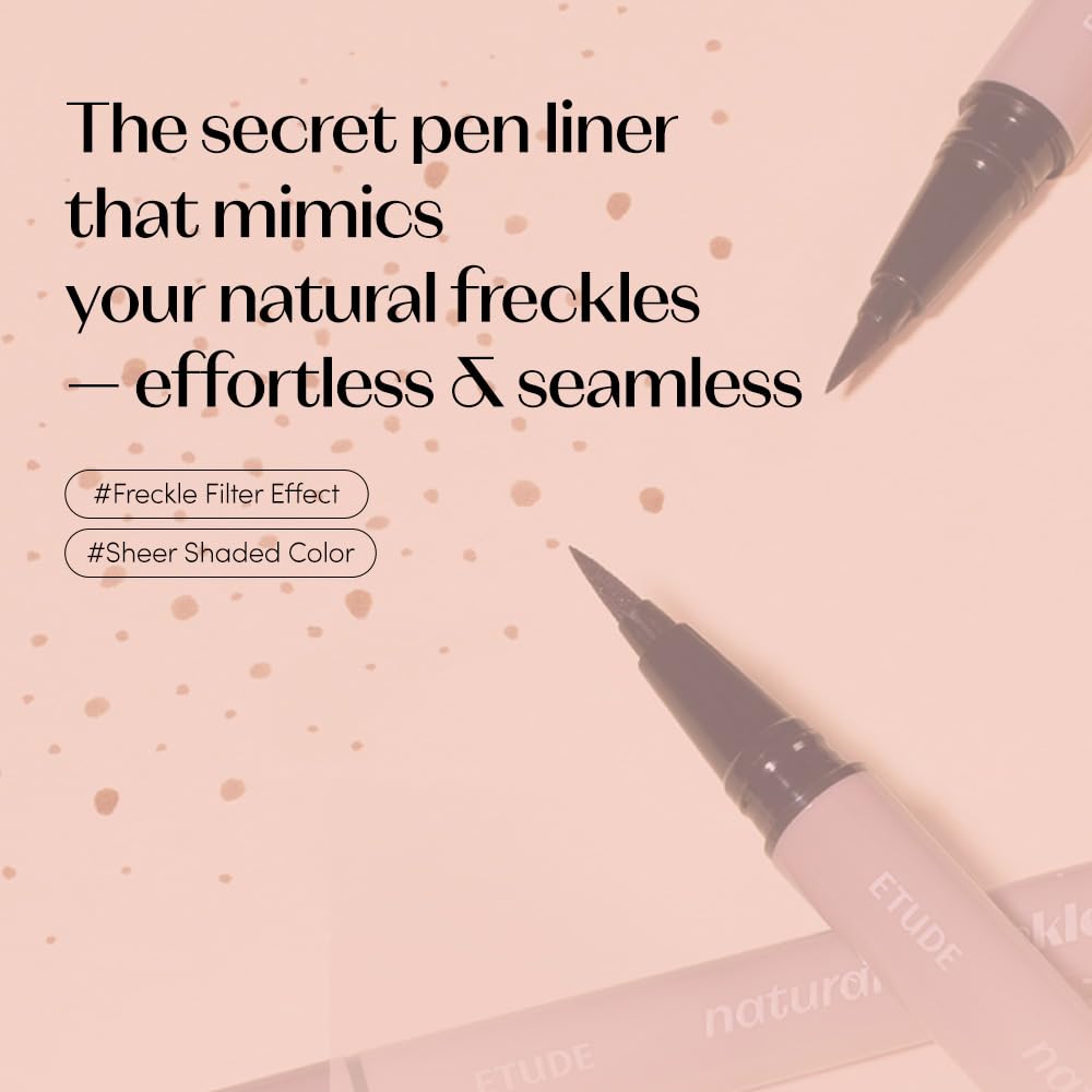ETUDE Freckle Pen beauty marks example under-eye for versatile looks