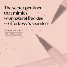 ETUDE Freckle Pen beauty marks example under-eye for versatile looks