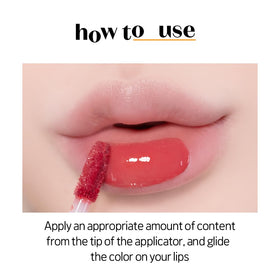 ETUDE Peach Sugar shade suits dry lips for a moisturized glow