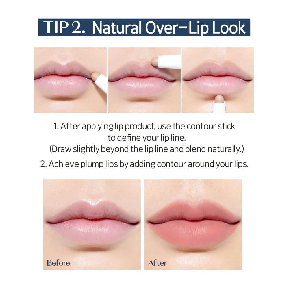 ETUDE Reborn Maker Contour Stick precise definition for natural-looking sculpt.