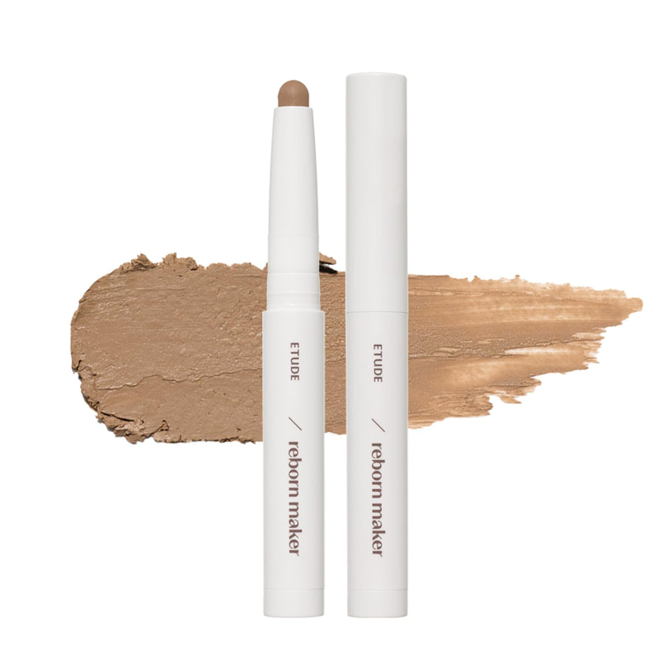 ETUDE Reborn Maker Contour Stick warm shading cream texture for seamless blending.