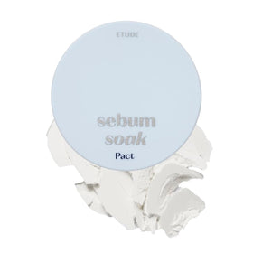 ETUDE Sebum Soak Pact translucent powder for shine control on makeup