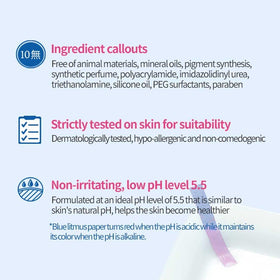 Two jars side by side emphasizing gentle, pH-balanced formulation ideal for daily moisture.