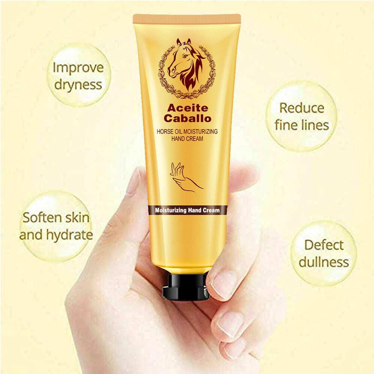ETUIH hand cream texture close-up for smooth skin