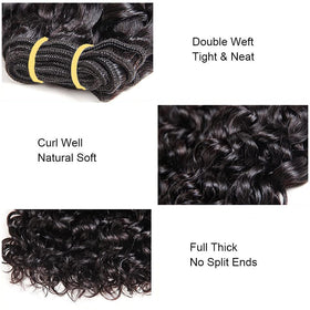 Eubeauty 8 inch bundle close up shows soft texture