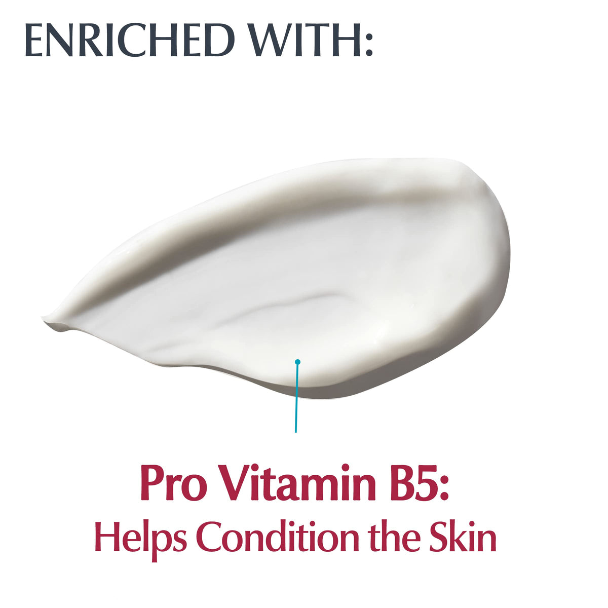 Applying Eucerin Daily Hydration Gel Cream to forearm demonstrates quick absorption.