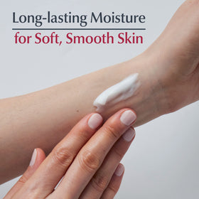 Fragrance-free label highlights a gentle formula for sensitive skin.