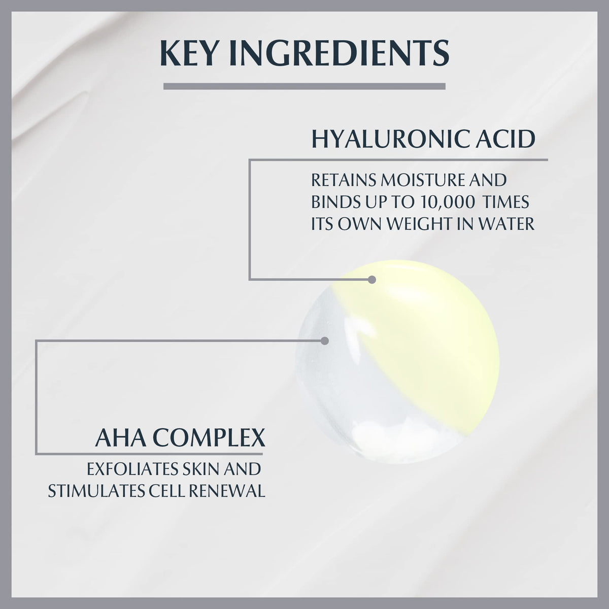 Eucerin Hyaluron Filler Serum bottle illustrates moisture-rich care.