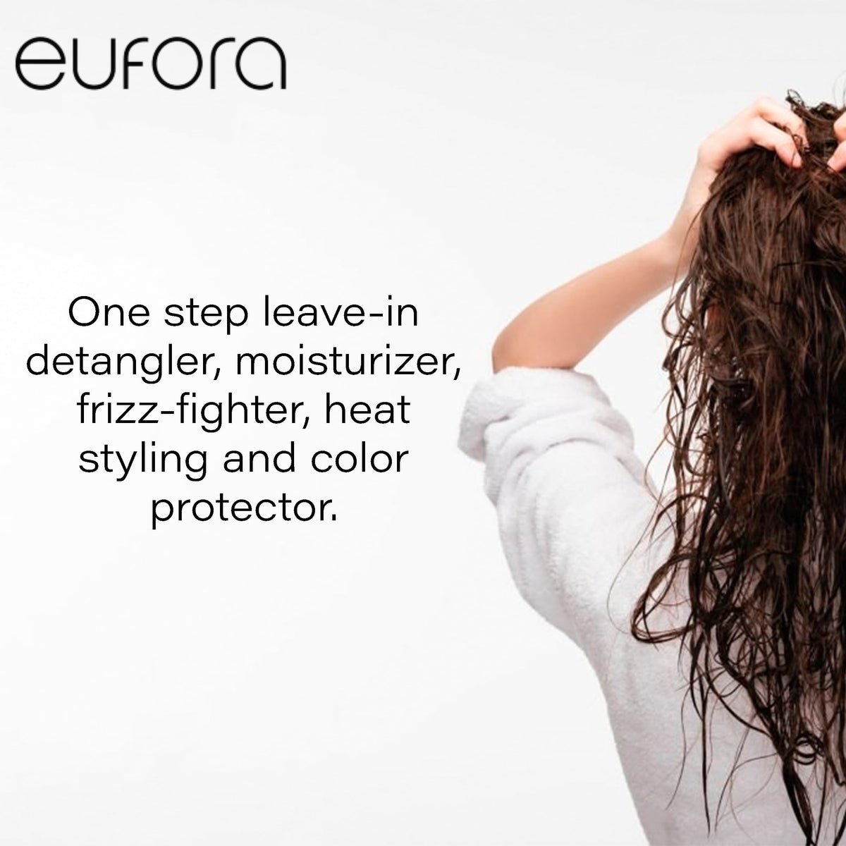 Eufora Beautifying Elixirs Leave-in Repair hair-repair close-up for strength