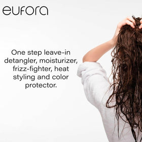 Eufora Beautifying Elixirs Leave-in Repair hair-repair close-up for strength
