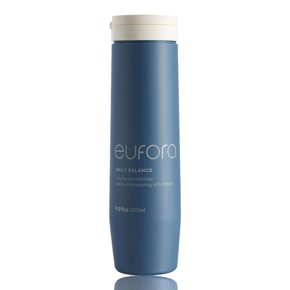 Eufora Daily Balance Volume Conditioner bottle showing lightweight hydration for fine hair