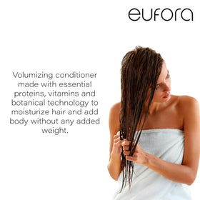 Eufora Daily Balance Volume Conditioner packaging on display for daily use
