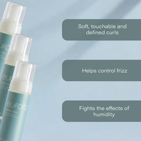 Eufora Perfect Curl Defining Solution pump, easy application and precise dispensing.