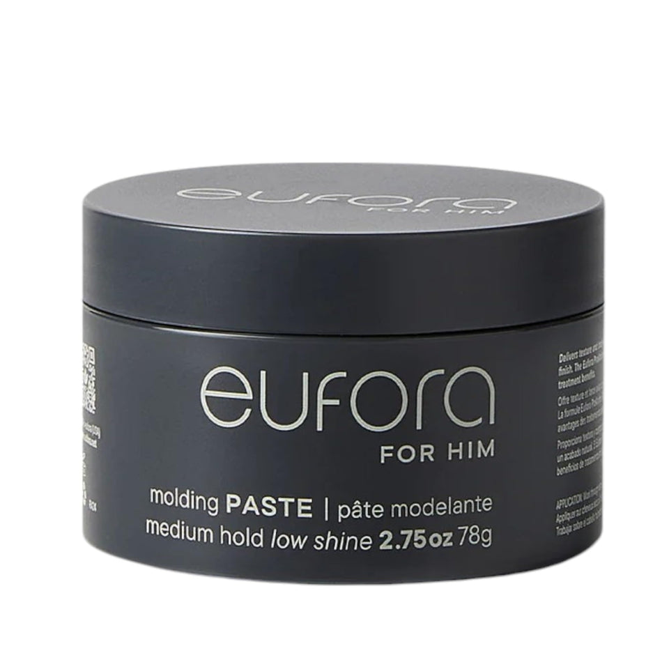 Eufora Styling Molding Paste for Men—flexible shaping with medium hold for all-day control