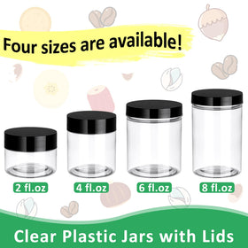 Eupako transparent jar showcases contents for quick identification