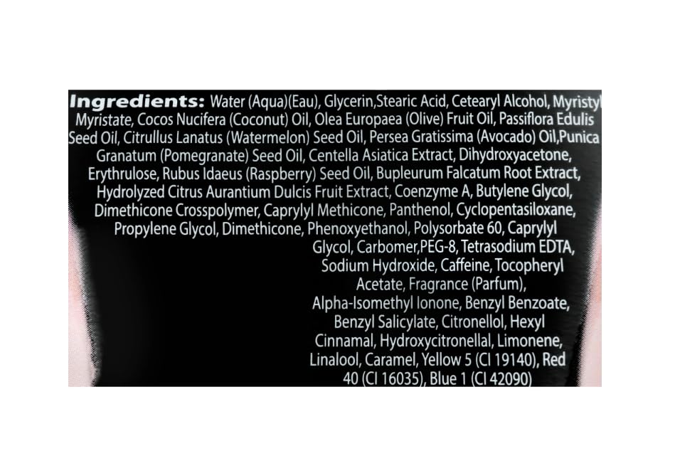 Emulsion texture of Dark Star 5000X on skin, highlighting a soft, luxurious feel.