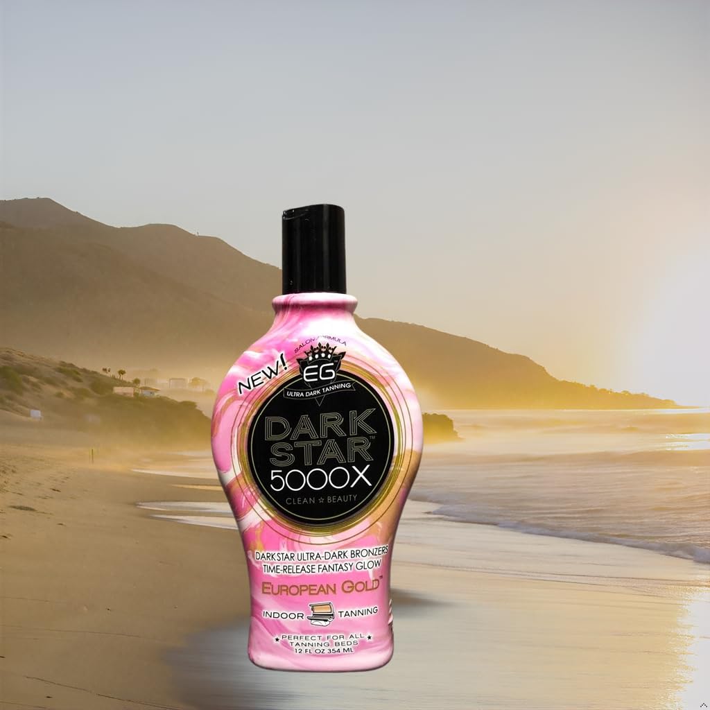 Finished tan glow after session, highlighting time-release bronzing benefits.