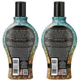 European Gold Flash Black 4000X bottle with application foam for even spread.