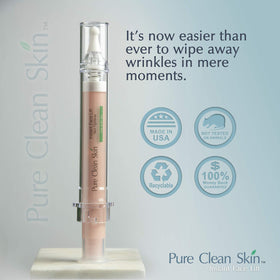 EUZEN Application steps show upward strokes for even product distribution.