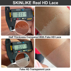 EVA HAIR Pre-plucked natural hairline for quick parting and natural look