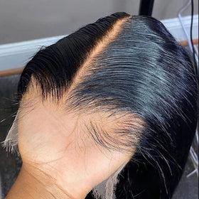 EVA HAIR Skinlike HD lace frontal close-up shows natural hairline and smooth texture