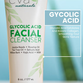 Aloe vera and jojoba botanicals in Eva Naturals cleanser for hydration