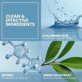 Eva Naturals anti-aging focus jar indicating potential for smoother-looking skin