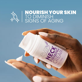 Eva Naturals clean beauty ingredients bottle highlighting botanical actives for nourished skin