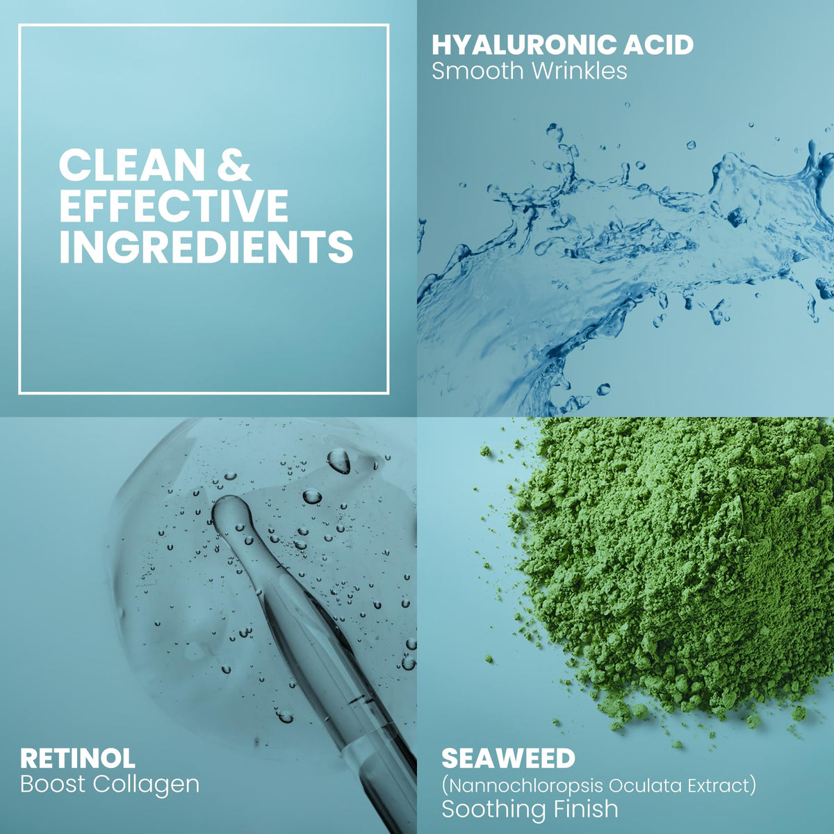 Eva Naturals packaging and branding on a tidy vanity