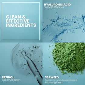 Eva Naturals packaging and branding on a tidy vanity