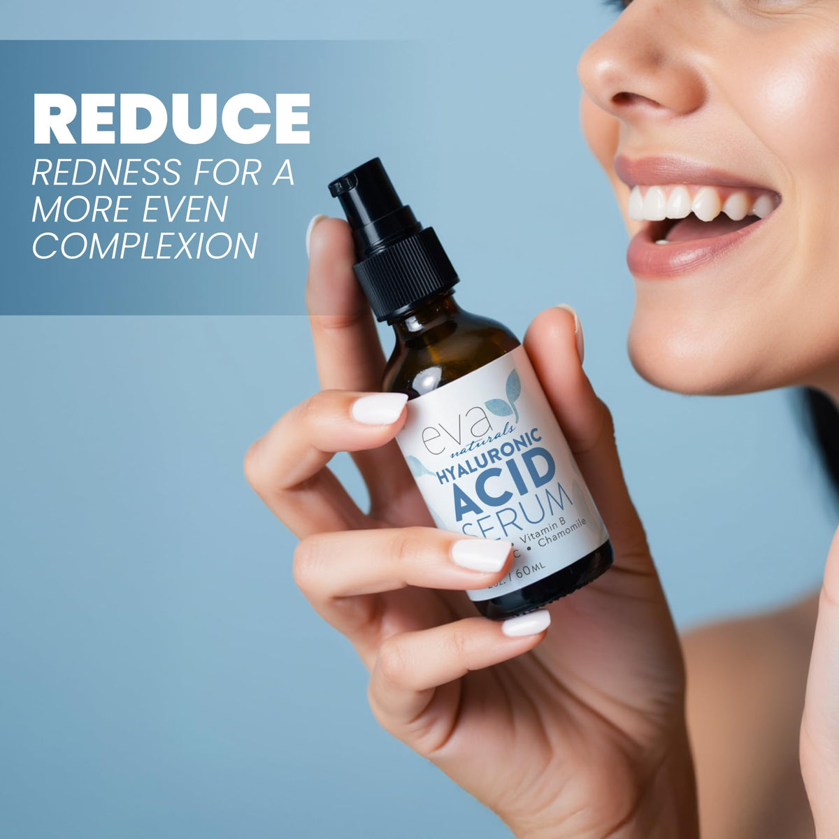 Vitamin B5 icon with bottle reminding of skin conditioning benefits.