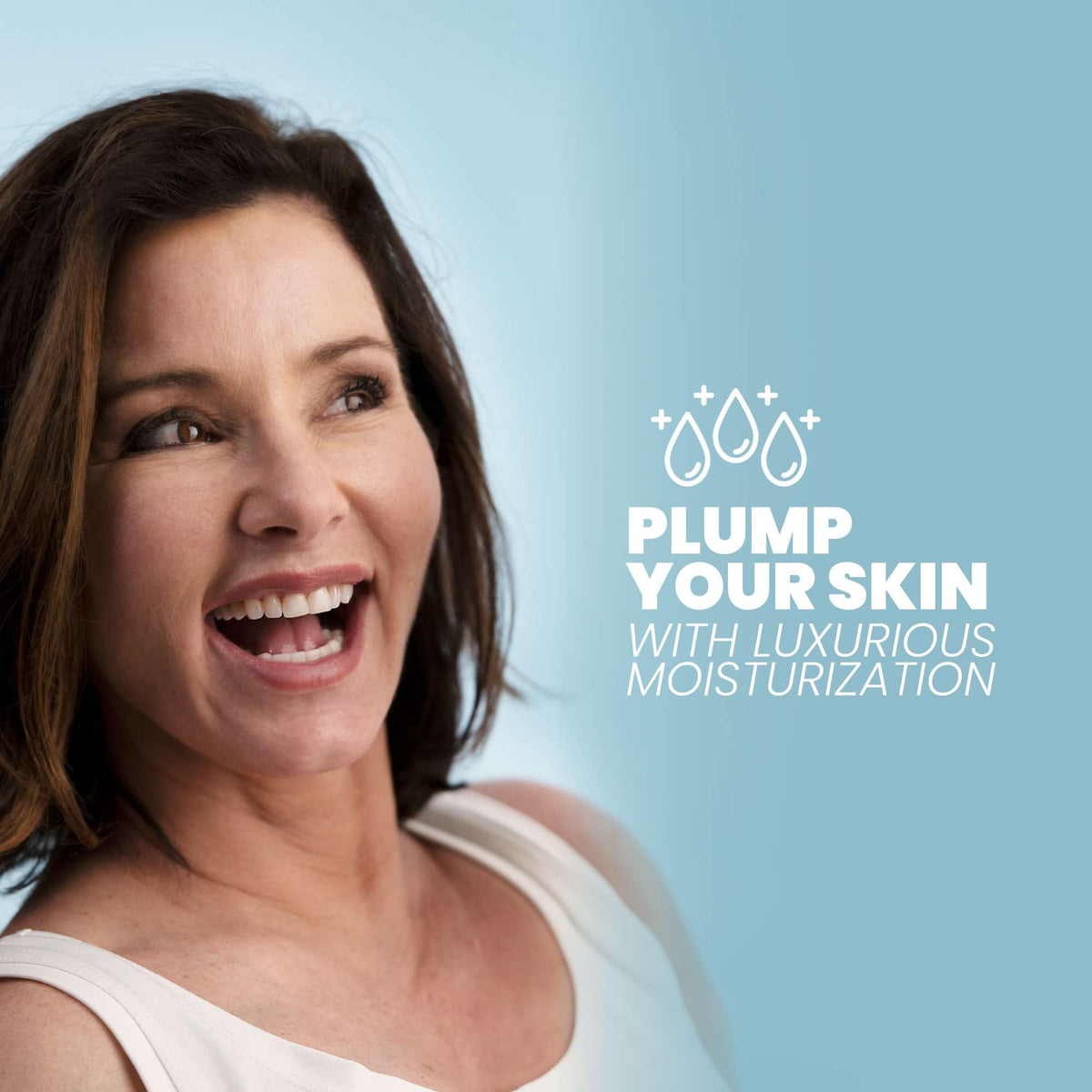 Eva Naturals niacinamide serum bottle promoting pore refinement and texture
