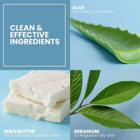 Eva Naturals Night cream texture close-up emphasizing creamy consistency.