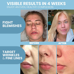 Serum on hand displaying silky texture and quick absorption