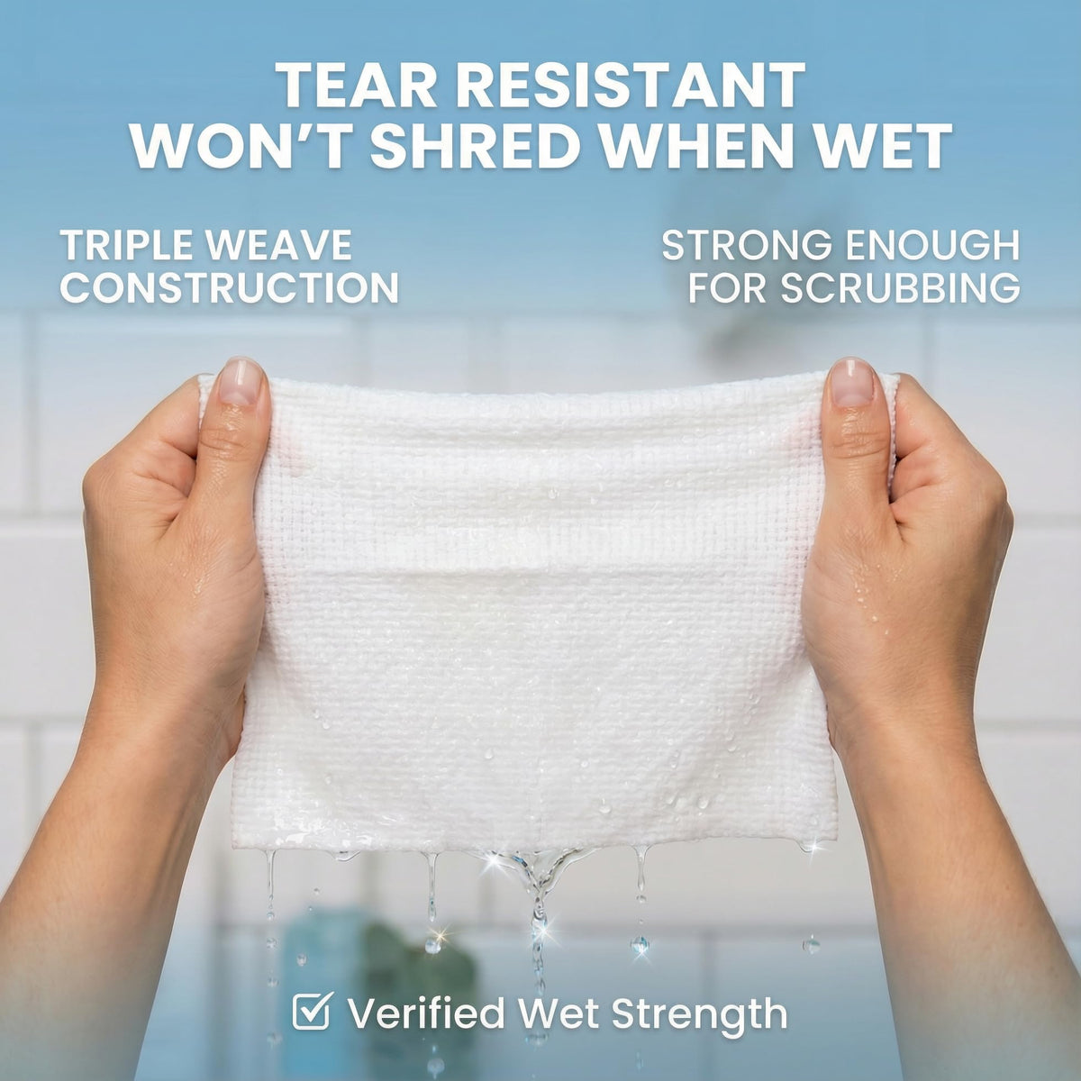 Eva Naturals ultra-soft towel texture close-up for acne-prone skin