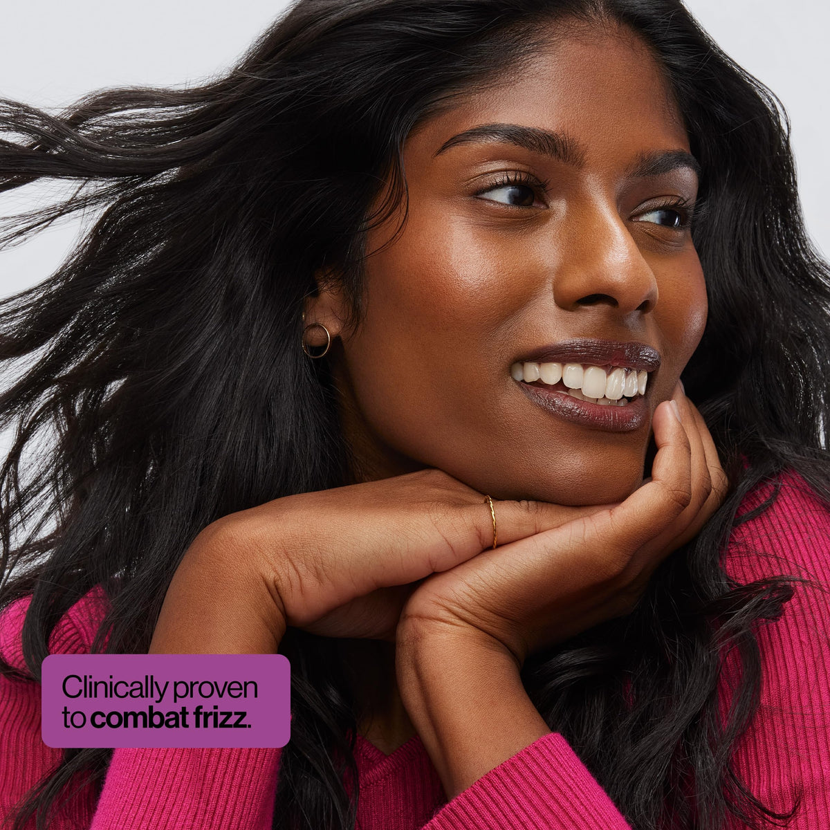 Close-up of Eva NYC oil texture showing lightweight, non-greasy nourishment.