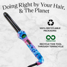 Eva NYC heat-safe glove and cool tip for safe styling