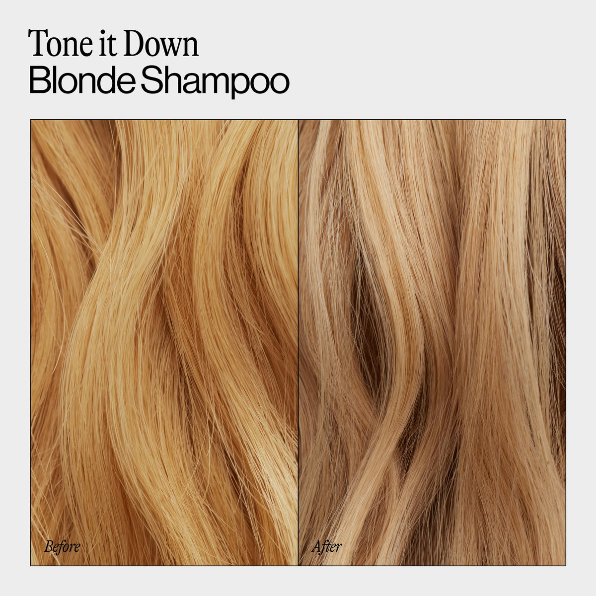 Close view of lather as EVA·NYC Purple Shampoo tones brass.