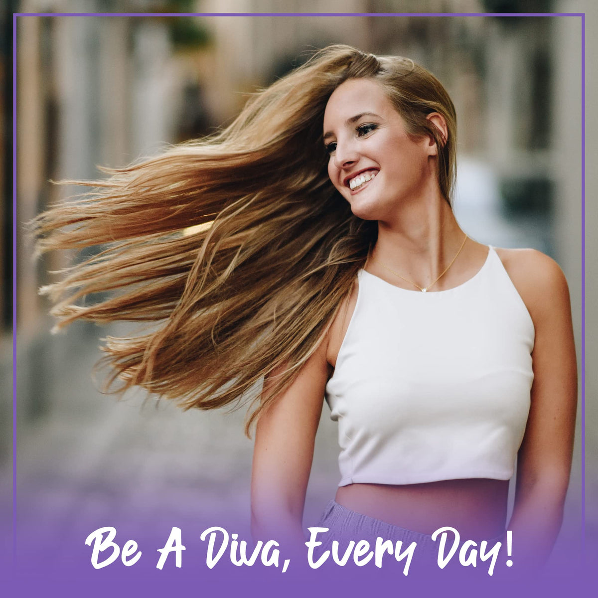 Evalectric Classic Styler comes in a rich deep purple finish.
