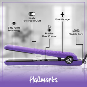 Evalectric Classic Styler negative ion technology helps tame frizz.