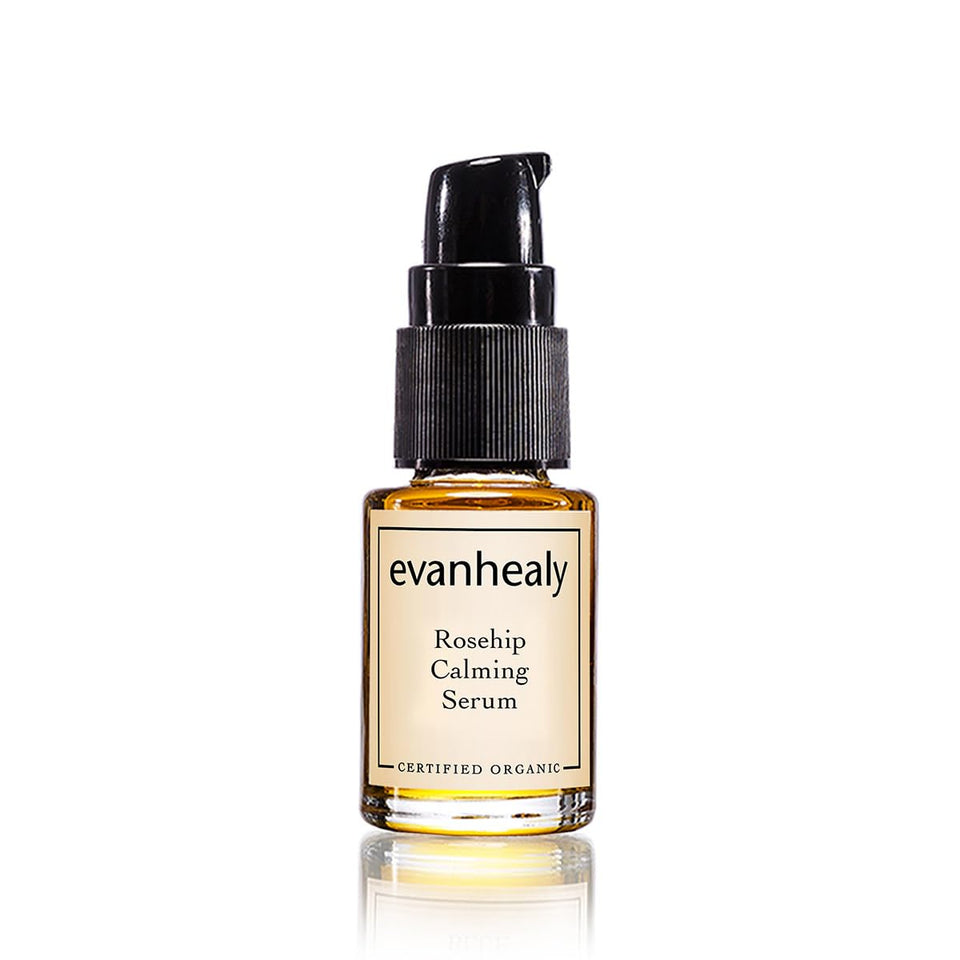 evanhealy Rosehip Calming Serum bottle for sensitive skin