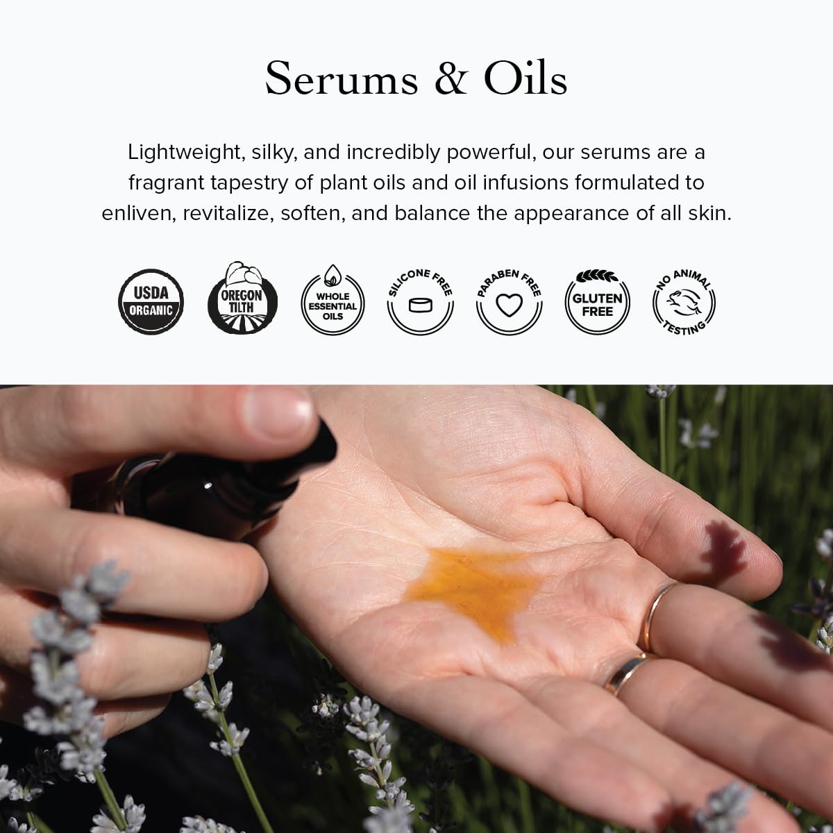 evanhealy Rosehip Calming Serum dropper for precise daily dosing