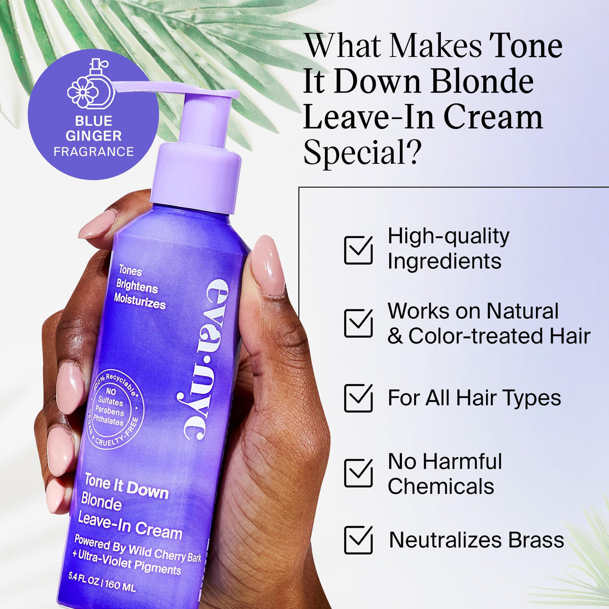 EVANYC no-rinse packaging shown for convenient application.