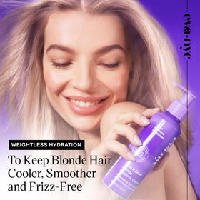 EVANYC Tone It Down purple toner pump neutralizing brassy tones.