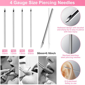 Evatage disposable clamps for steady piercing positioning