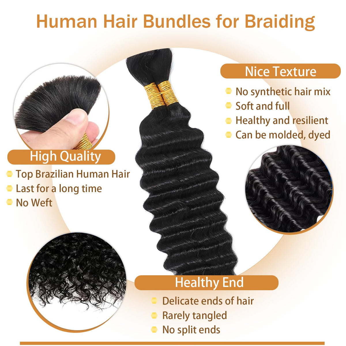 Evayin deep wave texture close-up reveals curl pattern and bounce.