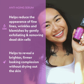 Eve Hansen Retinol Serum 2% on hand shows absorption.
