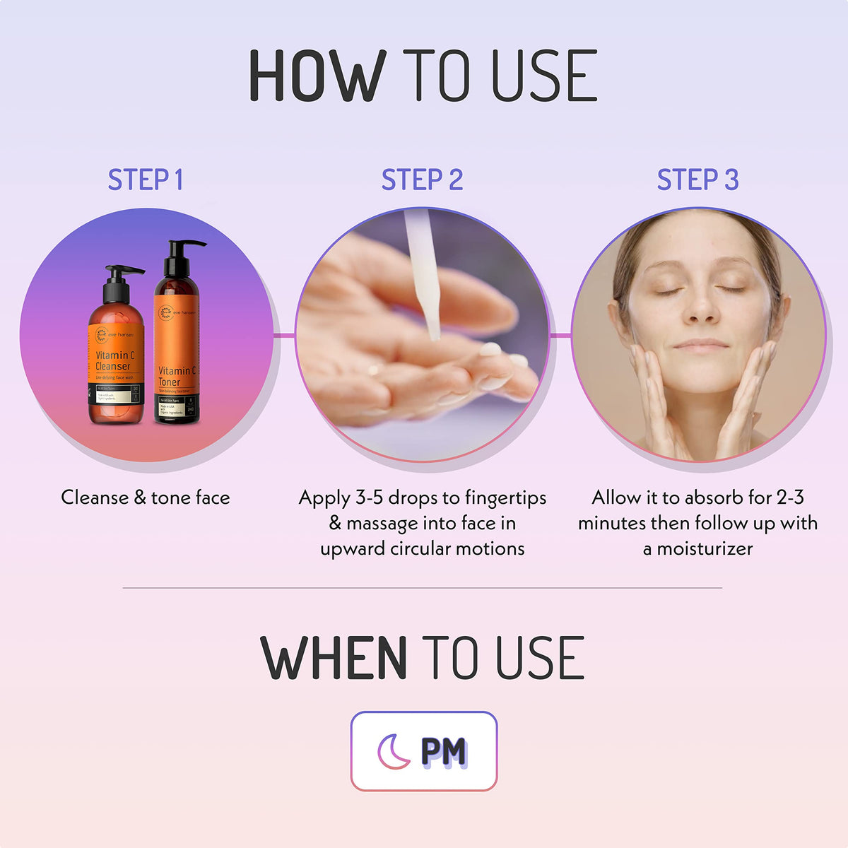 Eve Hansen Retinol Serum 2% texture on skin with subtle glow.